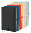  
Quadern de tapa dura i tacte suau. Paper color crema 80 g. 72  fulls punteja...