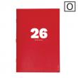 Agenda MONTHLY PLANNER Mes Vista. Tapes de cartró flexible de 280 g. Quadern gr...