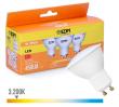 Pack 3 bombetes LED tipus espelma E14 (rosca estreta) de baix  consum de 5W.
- ...
