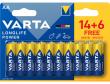 Piles LR6/AA VARTA<br> PACK PROMO 14+6