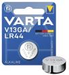 Pila de botó alcalina V13GA/LR44 Varta. 
Blíster 1 pila.
 