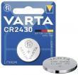 Pila plana de liti CR2430 Varta de 3 volts. 
Blíster 1 pila.
 