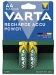 Piles HR06/AA (1,2 volts) recarregables Varta 2600 mAh.
Blíster 2 piles.