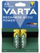 Piles HR06/AA (1,2 volts) recarregables Varta 2600 mAh.
Blíster 2 piles.