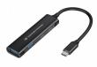 Hub mini Conceptronic USB-C 3.0 de 2 ports USB-A + 2 ports USB-C.
Transfereix d...