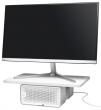 Suport monitor de fins a 27'' amb calefactor ceràmic. 
Base d'acer d'11 cm d'a...