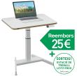 Taula E-Table amb regulació elèctrica d'alçada.  
Pensada per permetre als u...