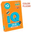 Paper 80g Mandarina Fluor IQ A4