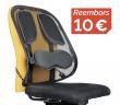 Respatller lumbar ajustable verticalment per poder col·locar segons les prefer...