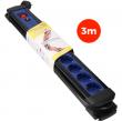 Regleta de 8 preses d’endoll. 
Contactes de seguretat i interruptor.
Interru...