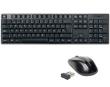 Teclat + ratolí sense cable.
- Teclat amb membrana que protegeix els component...