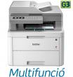 - Multifunció làser LED color 4 en 1. Impressió, còpia, escàner i fax.  
...