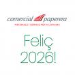 L’equip de Comercial Paperera 
us desitja un Feliç 2026!

 