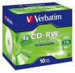 CD-RW VERBATIM Regravables - Pack 10u.