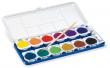 Aquarel·les de colors STAEDTLER Noris Club. 
Capsa amb tapa transparent abatib...