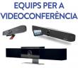 Equips de videoconferència Poly Studio. 
· Conjunt de videocàmera 4K, altave...